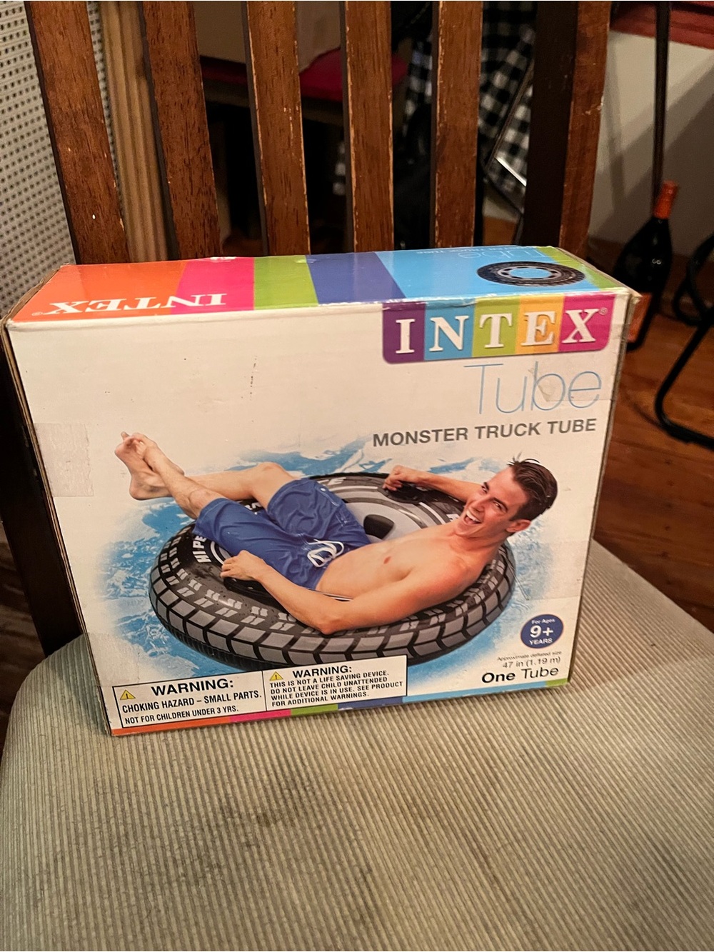 Intex Pool Float of Monster Truck Wheel 9+